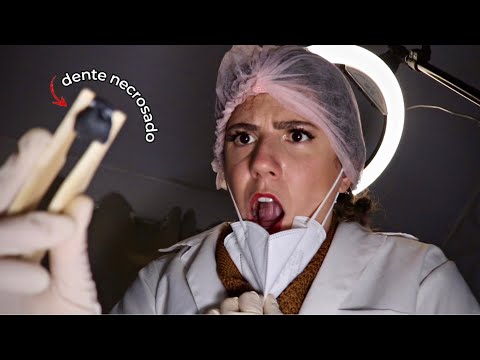 ASMR | A DENTISTA MAIS SINCERA DA CIDADE