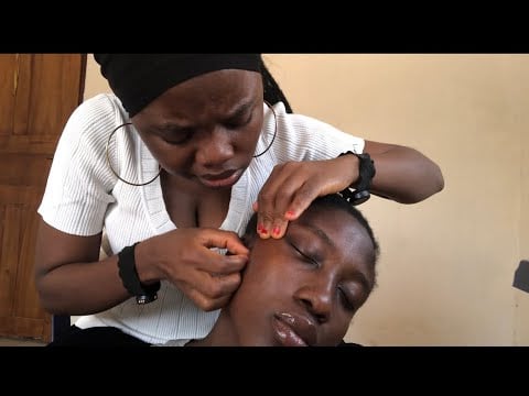ASMR TINGLING FACE TOUCHING AND NITPICKING FOR THOSE WHO NEED TO SLEEP 😴 