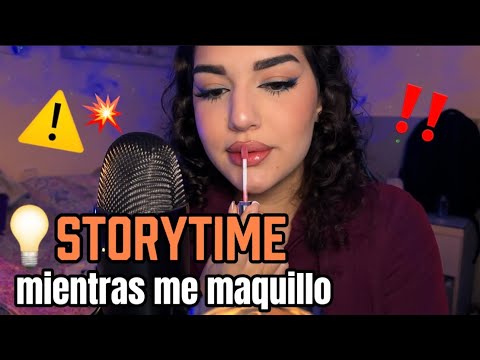 ASMR Maquíllate Conmigo mientras te Cuento Cómo Viví el 💥APAGÓN🕯️