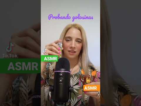 ASMR probando golosinas 🍭🍬 #asmr #asmrespañol #asmrargentina #asmrgolosinas #asmrsonidos