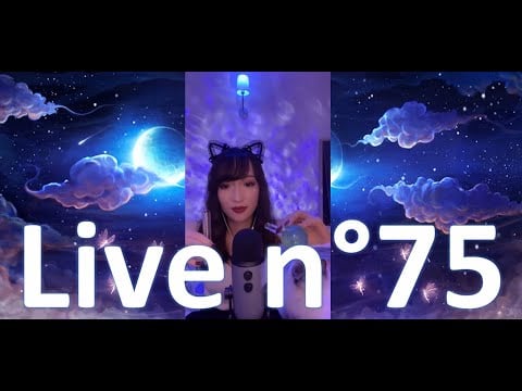 🔴 Live TikTok n°75 - Un chat curieux me rend visite en début de live 🐈 (Vendredi 13 août 2021)
