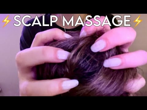ASMR ⚠️ Rough Hair Scalp Massage | Scratching and Brushing | Fast and Aggressive | No Talking