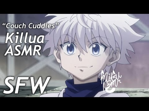 Killua Zoldyck X Listener *3 minutes* SFW Sleep Aid ASMR (+ Cicadas and gentle rain)