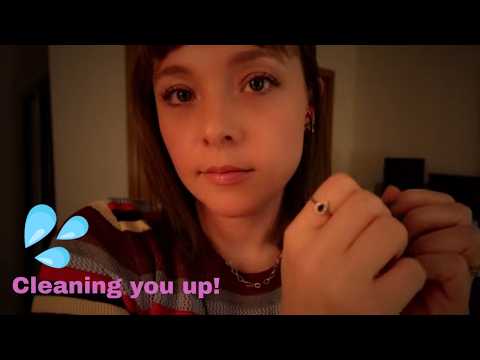 Cleaning you up! Asmr 😘