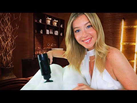 ASMR MASSAGE | Realistic Full Body Sports Therapy Massage *Ft Oil, Lotion and Massage Tools*