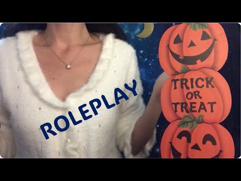 ASMR ROLEPLAY * On passe Halloween ensemble