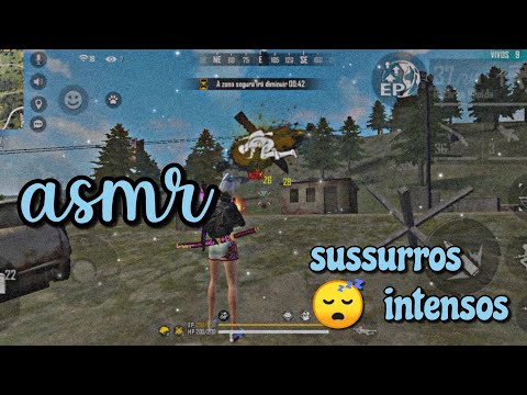 ASMR FF - NARRANDO A PARTIDA / SUSSURROS INTENSOS ❤️