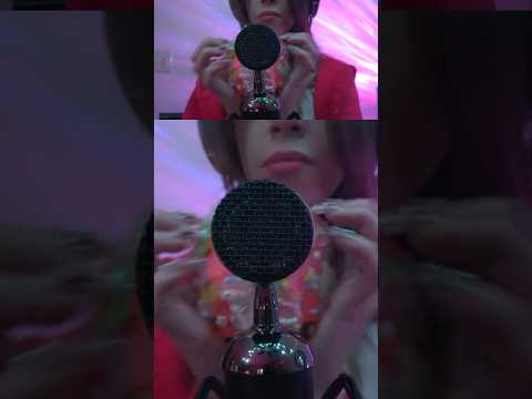 ASMR Come Hear the Charm Mic I Made 😵‍💫✨ Clicky Nail Sounds