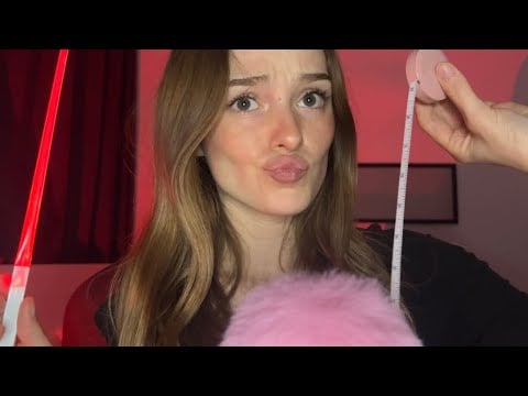 ASMR: SUIS MES INSTRUCTIONS VISUELLES spéciales SCANNES ET MESURES de ton visage🔦👀📏