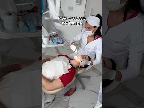 MINHA DENTISTA FEZ ISSO EM MIM 😨🦷 #asmr