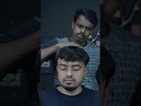 High Pressure Head And Body Massage ASMR Wth Neck Cracking #shorts