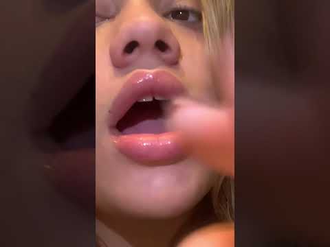 ASMR 1 minuto - lambendo sua tela | lens licking #asmr