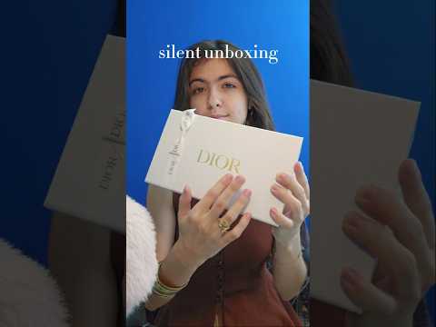 Silent unboxing #asmr #perfume