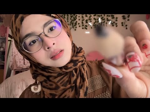 ASMR ˖ . ݁𝜗𝜚. ݁₊ Drawing on Your Beautiful Face ♡ (Layered Sounds) 🦢