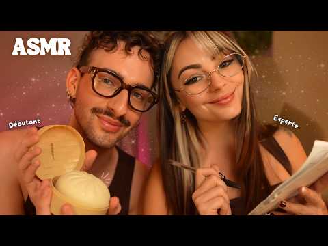 ASMR Multi-Déclencheurs / Un débutant me relaxe (Ft. @valentinstx_ASMR ) ♡