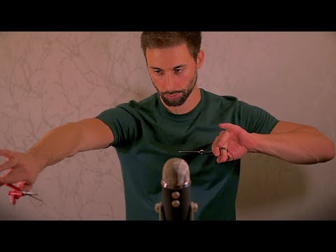 ASMR Breathing, Hand, Mouth and Leather Jacket Sounds ✨