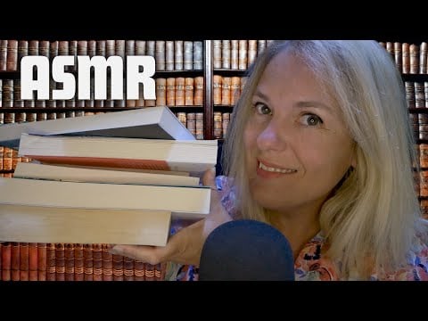 ASMR 📚 Mes dernières lectures à découvrir ! (Chuchotement ultra proche micro)