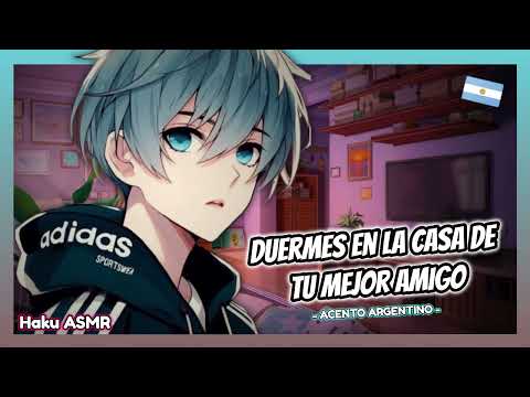 ASMR Rolplay - Duermes en la casa de tu mejor amigo - Haku ASMR