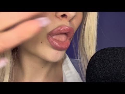ASMR | Spit painting you to sleep | whishpering |