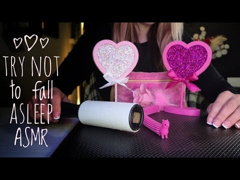 ASMR | Don't Fall Asleep Challenge | Assorted Valentines Theme asmr Triggers 💖