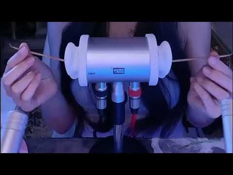 Deep Ear Cleaning ASMR with Goose Feather & Heartbeat Sound Therapy / 1Hr (No Talking)