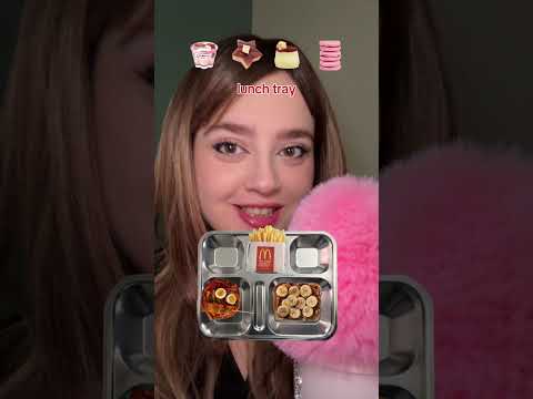 Çok sevilen o yemek seçme videosuuu #asmr #keşfet #mouthwhisper #food