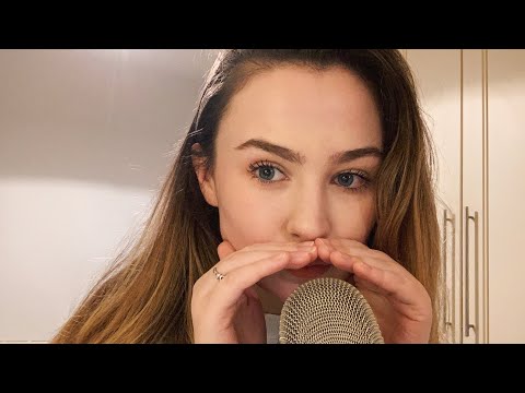 ASMR| TRACING & REPEATING TRIGGER WORDS