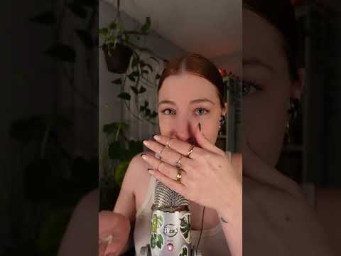 I bumped the mic but the sounds were good  #asmr #mukbang