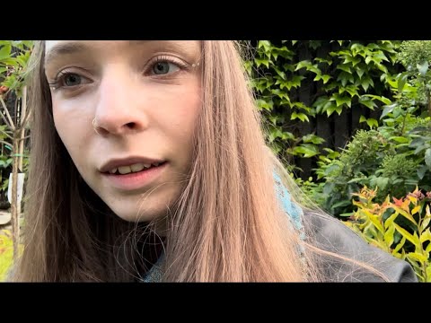 ASMR • up close vlog style ✨👽 welcome spring in the garden with me 🌸