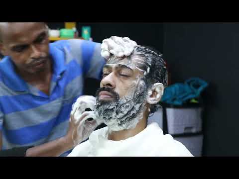Shampoo Wash ASMR | Hair And Beard Wash With Satisfying 3d ASMR Sound | ASMR Beard Wash