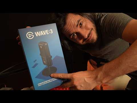 Faire un ASMR avec le micro ELGATO WAVE 3 à 170€