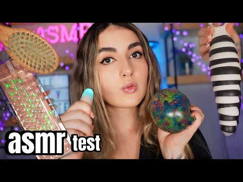 asmr TEST DE SENSIBILIDAD ASMR Ale ASMR español