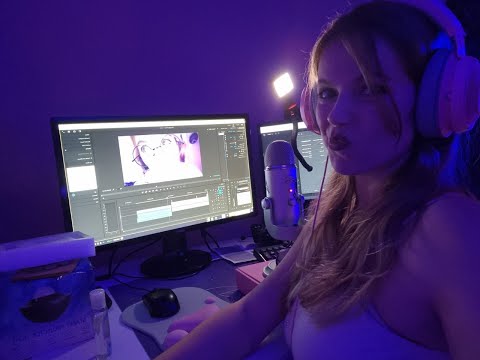 ✨EDITANDO ASMR✨ven a charlar y relajarte mientras edito :3