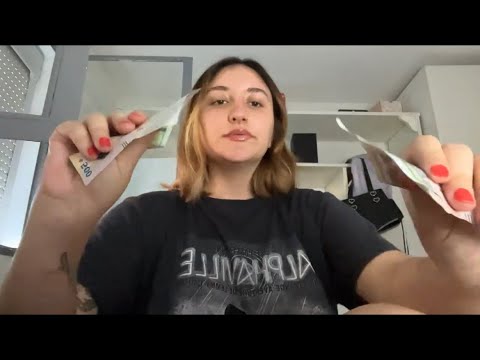 asmr casero / sonidos con billetes 💵 Arrugandolos, Tapping y más 