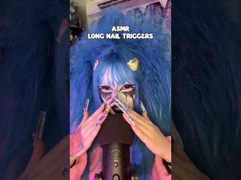 ASMR long nail triggers #asmr
