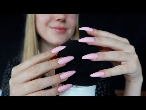 ASMR ♥︎ Mic Scratching w/ LONG Nails