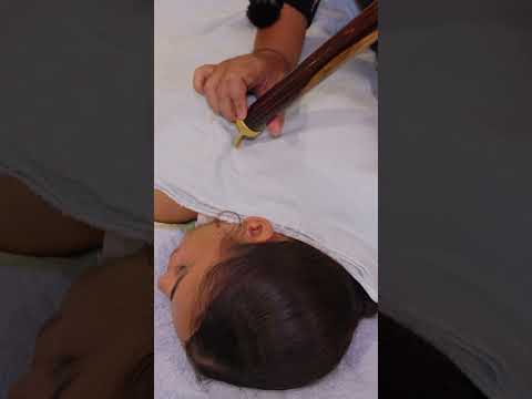 ASMR: Ancient Thai Stick Massage Therapy for Pain Relief #shorts