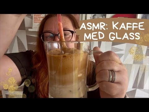 ASMR på svenska: Kaffe med glass 😋 
