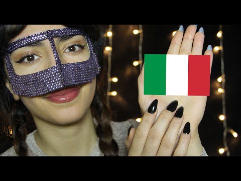 ✨ ASMR PER DORMIRE E RILASSARTI 😴 ASMR In Italiano Da Stranieri (sussurrate, DIFFERENT LANGUAGES #3)