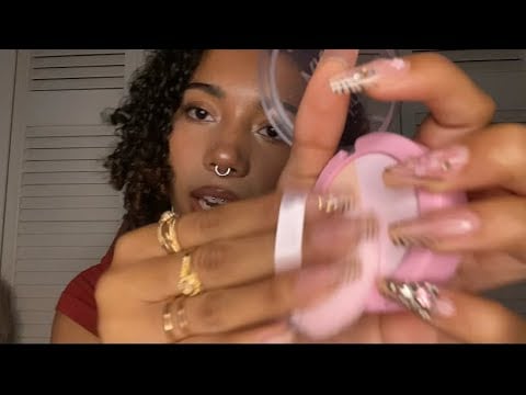 asmr~doing your makeup for a date!!!