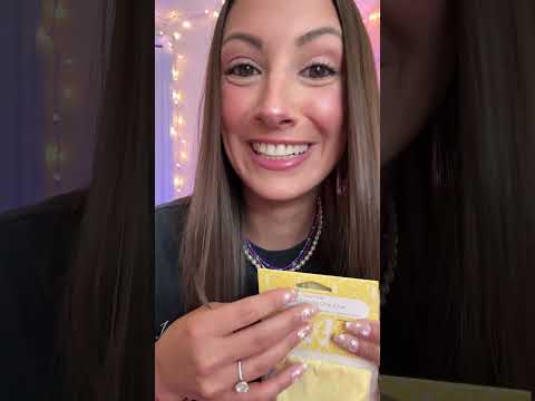 care package unboxing from my sister! 💛 level 2 patreon #asmr #asmrunboxing