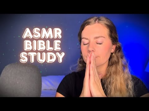 Christian ASMR 💕 Relaxing Handmovements and Bible Study of Ephesians 1 (Study and Relax with me)