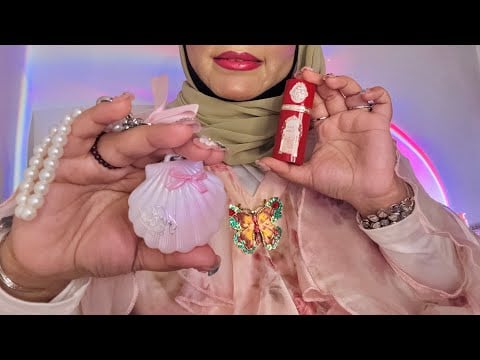 ASMR - Whimsical Hijabie does your Makeup and Hairstyle 🪞🎀💆‍♀️🫧