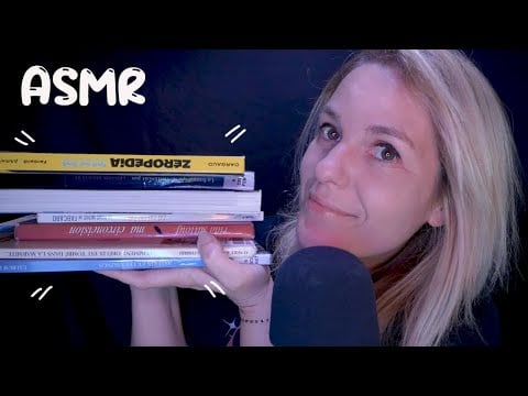 ASMR FR 📚 RETOUR DE BIBLIOTHEQUE !!! 📚