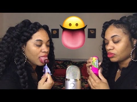 {ASMR} 💋💋💦 KISSES/INTENSE 💦TWINS TINGLES 👄👄💤