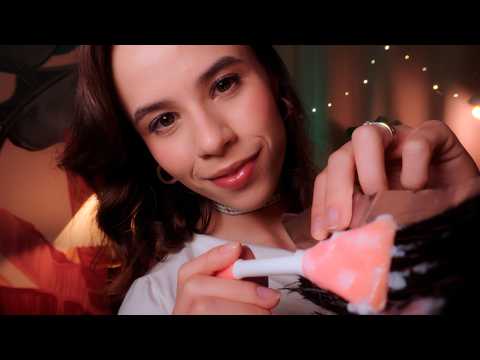 ASMR Relaxamento INTENSO no Salão da Novata | Para Dormir 💤