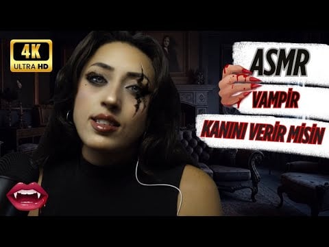 Vampir ASMR l Kanını Benimle Paylaşacak mısın ?