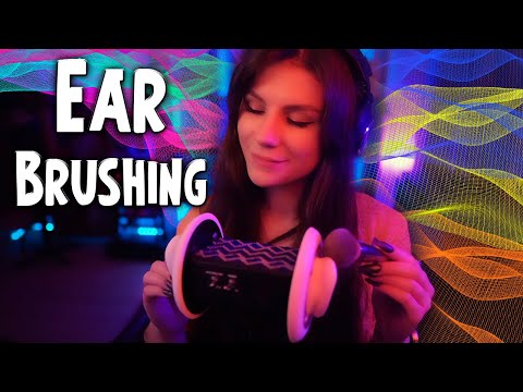 ASMR Ear Brushing 💎 No Talking