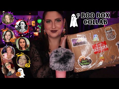 ASMR Boo Box Collab Unboxing from @SammysMysASMR 👻📦