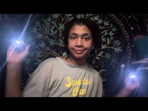 ASMR - Brushing, Lights, Scans (Lemonade)